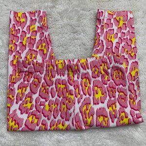 Roberto Cavalli Little Girls Pink Cheetah Print Leggings Size 18 Months